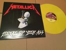 METALLICA 'Metal Up Your Ass' LP YELLOW VINYL Megadeth Exodus Slayer Testament