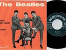 THE BEATLES Twist and shout Misery 45rpm 7' + PS 1964 ITALY MINT- Green label