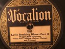 Vocalion 5332 Happy Bud Harrison LEVEE BREAKING BLUES   1929 VG 78 rpm