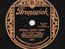 Brunswick #4037: Meyer Davis/Dick Powell-Suppose Nobody/A. Johnson-Cotton V+/E-