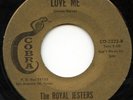 Hear - Rare Doo Wop 45 - The Royal Jesters/Memphis lll - Love Me - Cobra # 2222