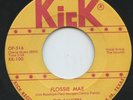 Hear - Rare Doo Wop Original 45 - The Saucers - Flossie Mae - Kick Records # 516