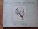 TOSCANINI LE 9 SINFONIE DI BEETHOVEN -BOX-SET 7 LP WITH BOOKLET ITALY