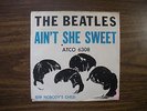 Beatles-ORIGINAL 1964 PICTURE SLEEVE+45*AIN'T SHE SWEET*atco 6308 *NICE *
