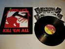 METALLICA Kill Em All original MFN 7 LP 1983 US Speed Thrash Metal