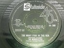 THE MARVELETTES  Too Many Fish In The Sea UK 1964 STATESIDE SS 369 VG-VG+ nice