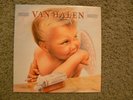 VAN HALEN - 1984 LP WARNER Upside-Down Back Cover Misprint - Very Rare Sticker