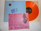 rolling stones  live r than you'll ever be  orange vinyl   tmoq rare