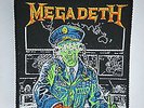 Megadeth HOLY WARS SUPER RARE Vintage Sew On patch music