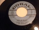 BUDDY HOLLY - RARE PROMO 45 - That'll Be The Day CORAL SILVER STAR - CRICKETS