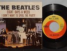BEATLES 1965 Original EIGHT DAYS A WEEK PS & 45 VG+/VG+ Straight Cut NR