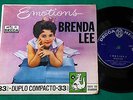 Brenda Lee - Emotions + 3 BRAZIL ONLY RARE 4 track - 7