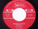 RARE 1964 GEORGE MARTIN CANADIAN ERROR LABEL Ringo's Theme NM- (CREDITS-BEATLES)