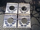 (4) MOTOWN  HITSVILLE USA  45 rpm Record Company Sleeve R&B Soul  Blues