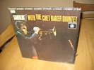 VINTAGE CHET BAKER QUINTET SMOKIN 1982 JAZZ VINYL LP RECORD ALBUM