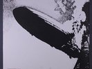 LED ZEPPELIN: Led Zeppelin LP (Spain, purple vinyl, reissue, corner ding)