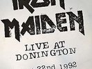 IRON MAIDEN LIVE AT DONNINGTON TRIPLE 12INCH PACK LTD EDITION NO 0023