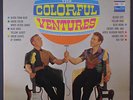 VENTURES: The Colorful Ventures LP (aqua lbl) Oldies