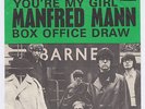 MANFRED MANN You're My Girl RARE Sweden *only* 45 TRIPPY PSYCH garage MOD HEAR