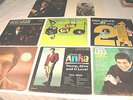 8 Classic PAUL ANKA LP Record Albums  1962 Young Alive, Let's Sit, 1963 Songs I