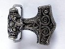 Thorshammer Gürtelschnalle (Thors Hammer Buckle,Mjölnir,Thor,Mjöllnir,Odin)