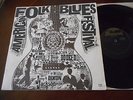 AMERICAN FOLK BLUES FESTIVAL GERMAN BRUNSWICK LP 1962 + booklet JOHN LEE HOOKER