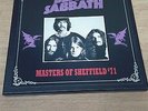 BLACK SABBATH   masters of sheffield  71     LP BOX    10 ONLY