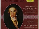 FOURNIER KEMPFF BEETHOVEN CELLO WORKS DGG STEREO TULIP 3 LP SLPM 138993/95 NM