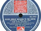 King George V - Silver Jubilee Message to the Empire - Broadcast 1935