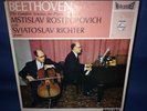 PHILIPS HI-FI STEREO *ROSTROPOVICH /RICHTER* BEETHOVEN CELLO SONATAS* 2 LP* NM