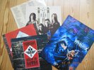 LP Warlock Triumph & Agony Manowar Sign of the Hammer D.A.D No Fuel Heavy Metal