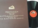 Busch Quartet  - Beethoven Quartet in C Sharp op 131 -  HMV DB2810-2814   5x78