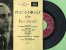 GREGOR PIATIGORSKY / Plays Five Encores / RCA 3-26022 Pressing Spain 1958 EP VG+