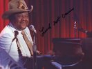 AUTHENTIC FATS DOMINO SIGNED 12 X 8  PHOTO...REAL SIGNATURE BY THE LEGEND...