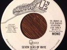 QUEEN Seven Seas Of Rhye 45 RARE 1974 Promo Elektra NEAR MINT