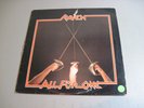 Raven-All For One-LP 1983 Megaforce MR1-269 Autograph Signed by Members of Group