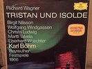 WAGNER Tristan & Isolde - KARL BOHM Bayreuth 1966 - DGG SLPM TULIP 5LP..