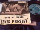 ELVIS PRESLEY - LOVE ME TENDER -  VG / VG- HMV EP