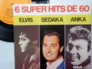 Neil SEDAKA Paul ANKA Elvis PRESLEY Brazil 45 6 song EP PS nice VG++ vinyl F385