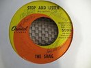 THE SHAG STOP AND LISTEN GREAT GARAGE 45 ON CAPITOL 5995  LISTEN  AUTOGRAPHED