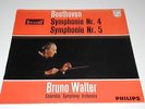 BRUNO WALTER CONDUCTS BEETHOVEN SYMPHONY 4 & 5 – PHILIPS HIFI STEREO