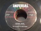 BURNETTE BROTHERS Warm Love IMPERIAL ROCKABILLY 45 My Honey DORSEY JOHNNY - HEAR