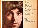 THE BEATLES GET BACK SESSIONS VOLUME 1 BLUE VINYL  SUPER RARE GREAT