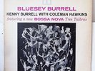 KENNY BURRELL-BLUESEY BURRELL ON PRESTIGE JAZZ LP-VG++, BERGENFIELD, COLEMAN HAW