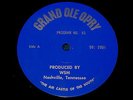Hank Snow - Dottie West : GRAND OLE OPRY show #83 vinyl LP @ WSM Radio 1964