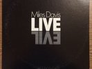 ALTERNATE cover with RARE red labels MILES DAVIS Live Evil Columbia 2-LP