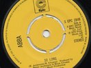 ABBA so long*i've been waiting for you 1974 UK YELLOW EPIC 45