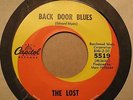 THE LOST-BACK DOOR BLUES 45 fantastic 60s GARAGE PUNK 2-sider from Boston