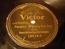 JAZZ HENRY HALSTEAD ORCH Panama VICTOR 19514 E-