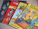 4 x tv / childrens type vinyl lp's flintstones wombles robin hood henry'd cat